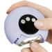 Baby Nail Trimmer Electric Automatic Nail Filer Electric Baby Nail Trimmer Versatile Nail File Safe Nail Clippers for Children Women Men Adults Purple