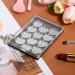 Homoyoyo Palette Magn tique Vide pour Fards Paupi res Plateau de Maquillage Compact en Plastique Robuste 12 Compartiments Ronds avec Pinceau Paupi res Rangement pour Voyage et - Buy Online on GoSupps.com