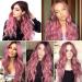 Porsmeer Pink Lure Curls Wig for Women & Girls | Natural Ombre Synthetic Hair for Everyday Cosplay & Party - Buy Online on GoSupps.com
