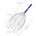 HEETA 2-Pack Head Scalp Massagers - Handheld Scalp Scratcher Set for Relaxation, Hair Stimulation, and Stress Relief - 20 Fingers, Blue & Purple - Buy Online on GoSupps.com