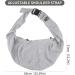 GLAITC Small Dog Puppy Sling Carrier Puppy Sling Carry Bags Adjustable Hands Free Cat Carry Bag with Pocket and Safety Belt Carrier for Small Dogs and Cats Outdoor Walking Travel Shopping Grey - Buy Online on GoSupps.com