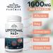 1600 mg Liposomal NAD+ Supplement - 98% Pure Superior Absorption for Energy & Longevity | Aging Defense Nicotinamide Riboside Alternative 60 Softgels - Buy Online on GoSupps.com