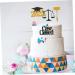 Abaodam 120 Pcs Graduation Season Cake Insert Graduation Cake Decorations Cupcake Toppers Grad Decorations Pro Plugger Class of 2022 Cake Topper Case Closed Cake Topper Cupcake Decors Wood - Buy Online on GoSupps.com
