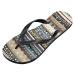Mnsruu Ethno-Style Flip-Flops | Boho Floral Design for Home Spa & Travel | XS Multicolored - Unisex Comfort - Buy Online on GoSupps.com