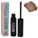 Mommy Makeup Brow Tint with Microfibers. Eyebrow Makeup - Long Lasting Eyebrow Gel. Clump-Free  Paraben-free  Talc-free  Made in USA. PETA Certified No Animal Testing - Sable Sable - a warm deep brown