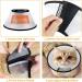 Cat Cone Dog Cone Adjustable Pet Recovery Collar for Kitten Puppy Rabbit Soft Cat Head Cones Lightweight Plastic Elizabethan Collars Comfy Cat Protective E-Collar Wound Healing Practical Neck M( Neck: 7.2-9.0 In) - Buy Online on GoSupps.com