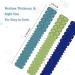 Sensory Chew Toys 5-Pack for Autistic Children - Silicone Chew Tubes for Autism ADHD SPD - Oral Motor Chewy Tool for Special Needs Kids - Colorful B - Buy Online on GoSupps.com