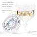 Yooforea Silicone Coated Glass Baby Bottle 0M+ with Slow Flow Nipple - Anti-Colic, Wide Neck Design - Shatter Protection, BPA BPS PVC Free - 3 Ounce Cream Bottle - Buy Online on GoSupps.com