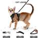 SOKANA Cat Harness and Lead Set for Walking Escape Proof - Lightweight Secure Kitten Harness and Lead Set also for Dogs Puppy Pet Small Size | Black - Buy Online on GoSupps.com