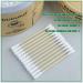 Nuduko Bamboo Cotton Swabs 500 Count | 100% Compostable & Organic | Eco-Friendly Biodegradable Wooden Cotton Buds | Plastic-Free Spiral/Round Head | 500 Pack - Buy Online on GoSupps.com