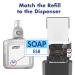 PURELL HEALTHY SOAP Gentle & Free Foam 1200 mL Refill for ES8 Dispenser - Pack of 2 - Buy Online on GoSupps.com
