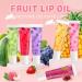 Holzsammlung Moisturizing Lip Oil No-Sticky Lip Gloss Lip Balm Lip Care Fruit Flavoured Lip Oil For Dry Lip's Moisturizing Hydrating And Nourishing(Peach+Pineapple+Avocado+Strawberry+Grape+Cherry) A05# - Buy Online on GoSupps.com