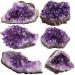 Small Size Natural Purple Amethyst Quartz Stone Cluster Geode 150G-200G for Decorative1pc Home Collections 1PC 150g-200g - Buy Online on GoSupps.com