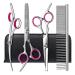 Dog cups fur care set with a round security tip stainless steel cat fur care scissors for pet hair fur care for dogs and cats