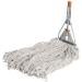 Genuine Joe-GJO54201 Cotton Wet Mop with Handle 60" Width x 0.94" Height Cotton HeadWood Handle  Lightweight