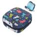 Women's binding bags Cute Cat women's tampon storage bag Tampon storage bag zip pockets menstrual tied bags Multi13