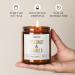 AOOVOO Vanilla Coconut Candle - 9oz Soy Wax Scented Candle for Home Aromatherapy | Natural Vanilla & Coconut Fragrance - Buy Online on GoSupps.com