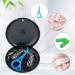 Braces Box & Dento Box | 2 Pieces KFO Box for Bite Splint & Night Guard - Black | International Shipping - Buy Online on GoSupps.com
