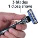 Amazon Basics Men's 3-Blade Disposable Razors - 6 Count (2 Packs of 3) | Previously Solimo - Buy Online on GoSupps.com