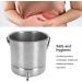 1.6L Stainless Steel Enema Bucket Kit - Rust Resistant Easy Installation Ideal for Colon Cleansing & Multiple Enema Types - Buy Internationally - Buy Online on GoSupps.com