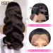 ISEE Hair 250% Density Brazilian Virgin Body Wave Wig | 20 Inch Pre Plucked Lace Closure Wig for Black Women with Baby Hair - Grade 9A Natural Black - Buy Online on GoSupps.com