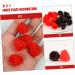 ibasenice 20pcs Simulation Fruit Model Models Raspberries Shop Window Decoration Simulation Fruit Decor Fake Fruit Desktop Fruit Ornament Fruit Model Prop Child Red Toy Raspberry Pvc 2.30X1.50X1.50CM 1 - Buy Online on GoSupps.com
