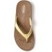 OKABASHI Women's Breeze Flip Flop in Toffee/Buttercup ML - Arch Support, Waterproof, USA-Made - Buy Online on GoSupps.com