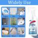 Skfe Bath Cleaner Spray Skfe Bathroom Cleaning Spray Stubborn Stains Cleaner Multipurpose Foaming Cleaner Powerful Bathroom Cleaning Spray for Toilet Bath Shower (3pcs) - Buy Online on GoSupps.com
