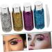 FOMIYES 4pcs Set Colorful Eye Shadow Festival Glitter Body Glitter Gel Face Sparkles Glitter Gel Liquid - Buy Online on GoSupps.com