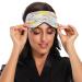 WELLDAY Blooming Flowers Sleep Mask - Adjustable Soft Eye Shade Cover for Men & Women | Comfortable Blindfold to Blockout Light - Buy Online on GoSupps.com
