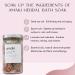 Amaki Lavender Herbal Bath Soak | Epsom & Dead Sea Salt Blend for Stress Relief and Skin Soothing | Sore Muscle Relief | Luxury Gift Set - 8 oz Jars (Pack of 2) - Buy Online on GoSupps.com