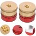 Alipis 4 pcs Aging Storage Candy Round Tinplate Delicate Sweets Wedding Cans Ing Candies Containers - Buy Online on GoSupps.com