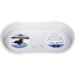 Petmaker 8.5-Inch Tall Dog Bowl Stand with Splash Guard for Large Dogs and Cats - Buy Online on GoSupps.com