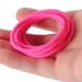 Frcolor Elastic Hair Ties - No Metal No Damage Ponytail Holders (Pack of 50) - Soft Pink Rubber Bands for All Hair Types - International Shipping Available - Buy Online on GoSupps.com