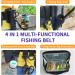 Fishing Belt Rod Holder | Boat Fighting Belt Waist Buckle Accessories Bag | Spinning Reel Holder Waist Water Holder - Men & Women Essential Tool - Buy Online on GoSupps.com