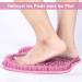 BESKAR Foot Washer Bath Massage Pad - Non-Slip Suction Cups for Easy Foot Cleaning & Relaxation | Reflexology Cleaning Mat for Smooth Feet - Buy Online on GoSupps.com