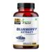 Humming Herbs Blueberry & Bilberry Extract with Lutein Vitamin C Zinc Provitamin A Vitamin E CoQ10 & Magnesium 610 mg per Serving 120 Capsules (120 Days) Antioxidant Eye & Immune Support
