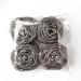 Dispensing Dish Brush Stainless Steel Wire Metal Pot Scrubber For Kitchen Clean 4Pcs (Clear One Size) Clear One Size - Buy Online on GoSupps.com