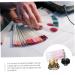 minkissy 1 Set Nail Holder Pedicure Tip Stand Manicure Practice Stand Nail Art Display Rack Fake Nail Tip Stand Fingernail Display Stand Pedicure Stand Metal Holder Magnet Pumpkin Japanese 8.15x4.5cm Assorted Color - Buy Online on GoSupps.com