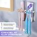 Xilimous Wall-Mounted Toothbrush Holder No Drill Stainless Steel Electric Toothbrush & Razor Bracket Self-Adhesive Organizer for Toothbrush Heads & Toothpaste - Buy Online on GoSupps.com