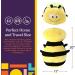 Special Supplies Bumble Bee Sensory Vibrating Pillow | Pressure-Activated for Kids and Adults | Plush Minky Soft with Therapy Stimulation - Buy Online on GoSupps.com
