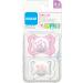 MAM Mini Air Pacifiers for Babies with Sensitive Skin (2 pack 1 Sterilizing Pacifier Case) MAM Soother with Silicone Nipple 0-6 Months Baby Girl - Buy Online on GoSupps.com