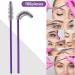 Honoson Eyelash Extension Kit with USB Air Conditioning Blower, Tweezers, Mascara Brushes, Glue Rings, Tapes, and Under Eye Gel Pads (Purple) - 165pc Set - Buy Online on GoSupps.com