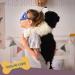 Living Nature Pug Puppy Plush Toy - Realistic, Soft, Eco-Friendly - 16cm - Buy Online on GoSupps.com
