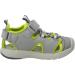 Geox Boy's B Sandal Multy 6 UK - Grey Lime Green | Breathable Kids' Sandal - Buy Online on GoSupps.com