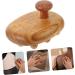 Tovinanna Sandalwood Meridian Brush & 12 Pearl Thigh Massager | Gua Sha Wood Spa Tools for Body Massage & Femininity - Buy Online on GoSupps.com