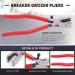 Mardatt 9 Pcs Glass Cutting Tool Set Kit Includes Adjustable Circular Glass Cutter  Glass Running Pliers with Rubber Tip  2mm-20mm Oil Feed Carbide Tip with 3 Bonus Blades for Mirrors Tiles Mosaic - Buy Online on GoSupps.com