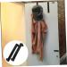 LABRIMP Over Door Hook 2pcs Handbag Hangers Towels Bath Bathroom Coat Heavy for Hook Shower Hooks Clothing Over Clothes - Buy Online on GoSupps.com