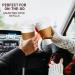 100 Pack 16 oz Disposable Paper Coffee Cups with Lids, Sleeves, and Stirrers - Ideal for Hot/Cold Beverages - Perfect for Water, Juice, Coffee, Tea - Suitable for Home, Shops, and Cafes - Buy Online on GoSupps.com