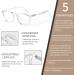 Blue Light Blocking Glasses for Women Men & Teens - Anti Eyestrain & UV Glare | AB3302 Bright Transparent - Buy Online on GoSupps.com